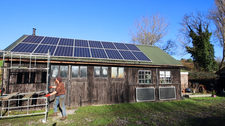 Cleaning the Solar&nbsp;Panels